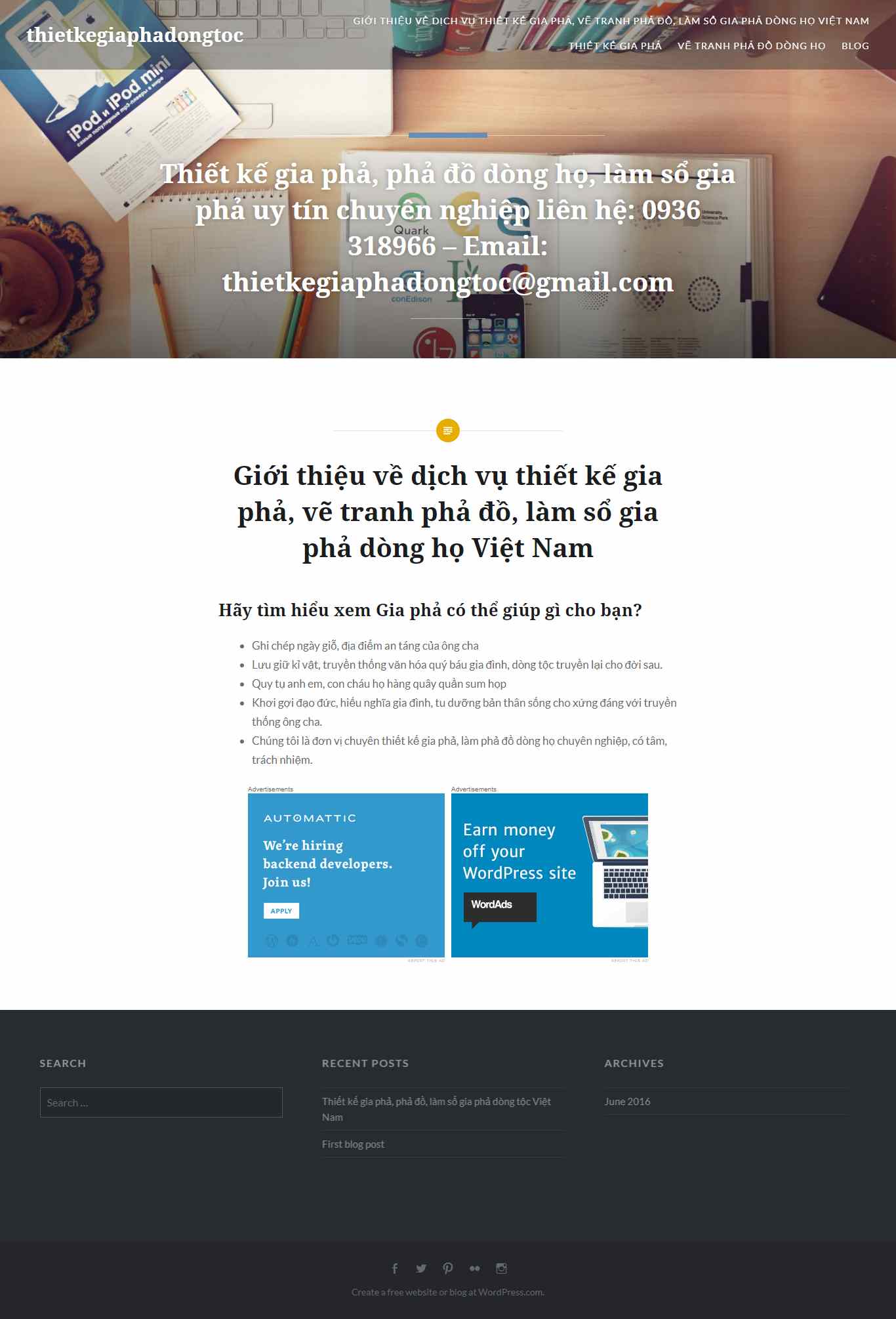 Thiết kế trang Web gia phả - phả đồ - thietkegiaphadongtoc.wordpress.com