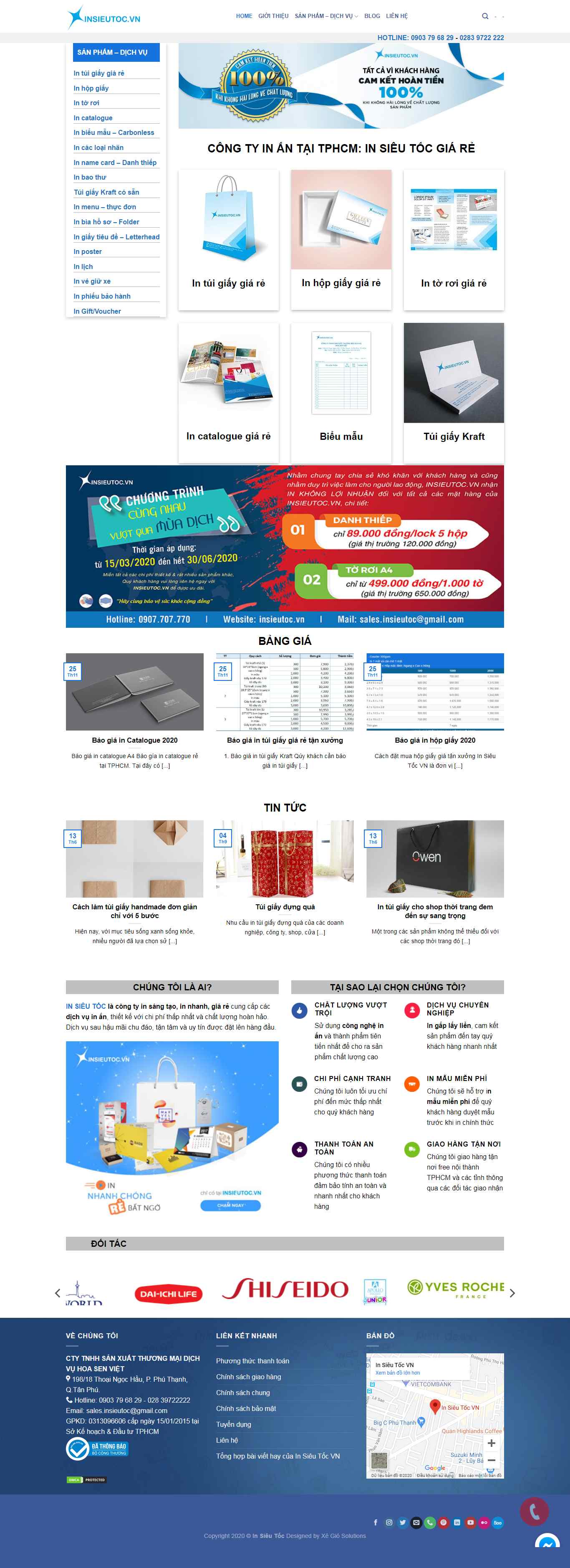 Thiết kế trang Web in ấn kỹ thuật số - insieutoc.vn