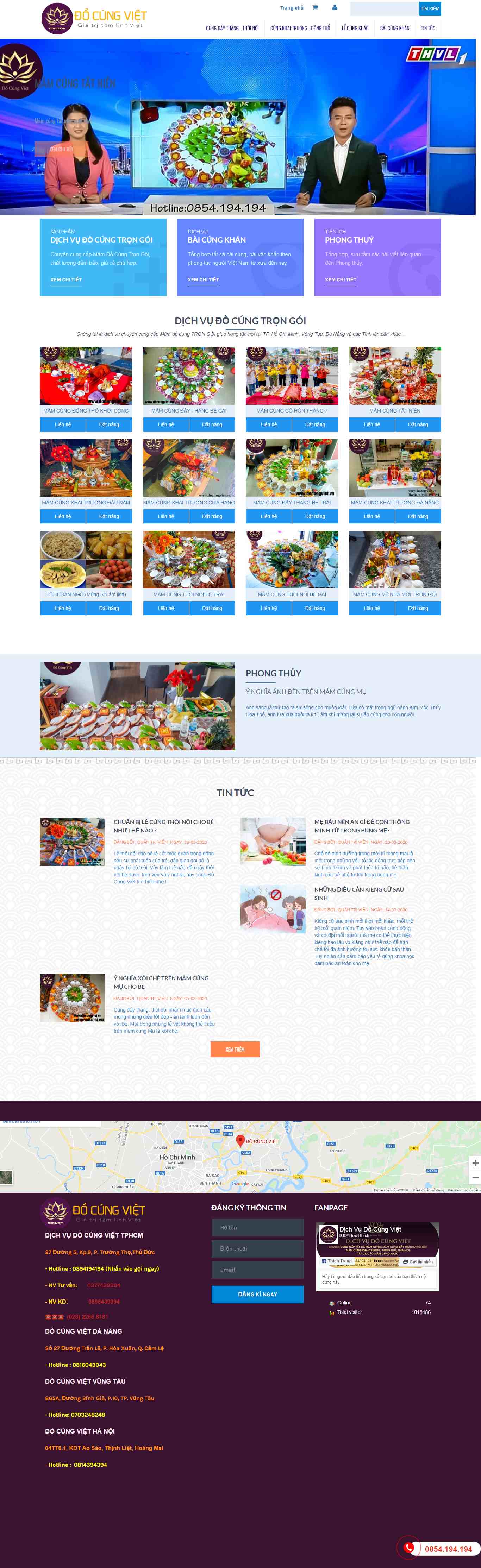 Thiết kế trang Web trọn gói - docungviet.vn